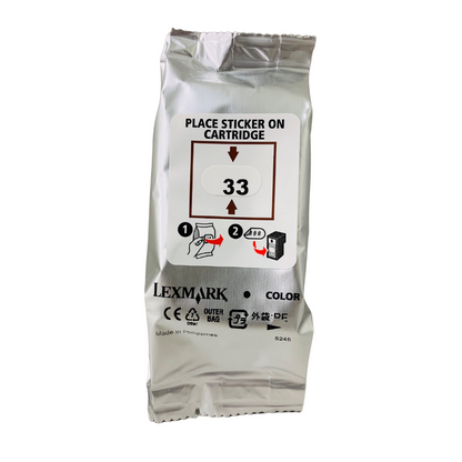 Lexmark #33 (18C0033) OEM Color Print Cartridge-1