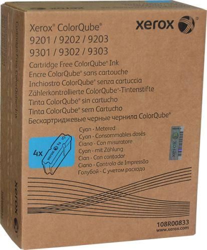 Genuine Xerox OEM 108R00829 4-Pack Cyan Solid Ink Sticks-0