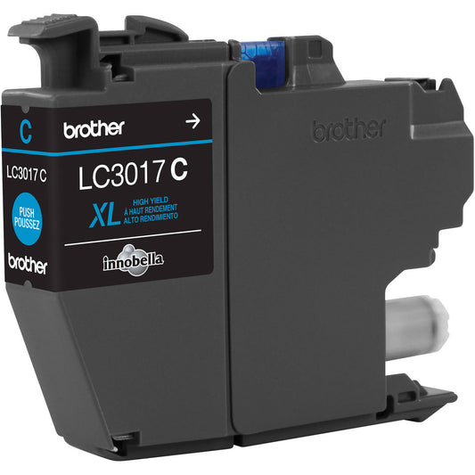 Brother LC3017 Original Cyan Ink Cartridge-0