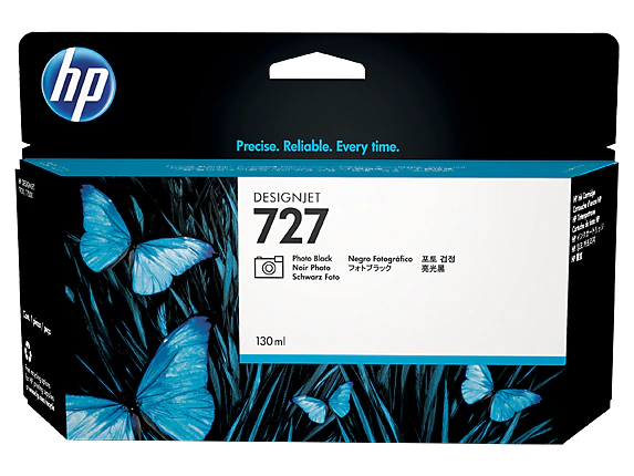 HP 727 130mL (B3P23A) Photo Black Ink Cartridge-0