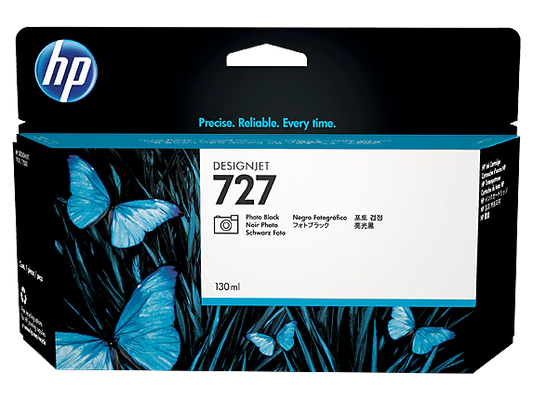 HP 727 130mL (B3P23A) Photo Black Ink Cartridge-0