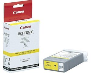 Original Canon BCI-1302Y (BCI-1302) 130-ml Yellow Inkjet Cartridge-0