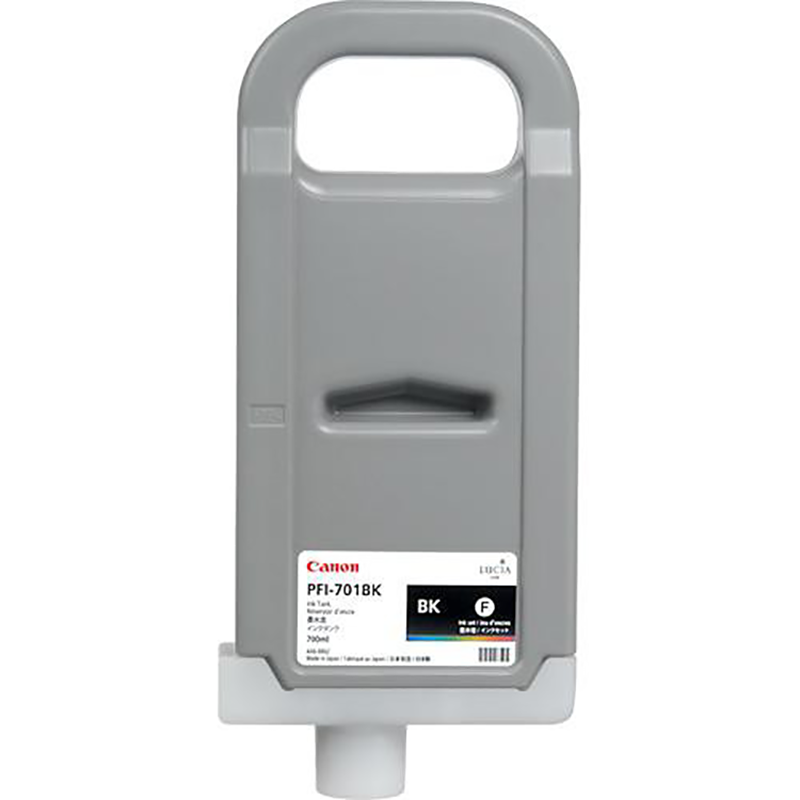 Canon PFI-701 700mL Matte Black PFI-701MBK Ink Cartridge, 0899B001-0