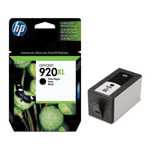 HP Genuine 920XL (CD975AN) Black Ink Cartridge-0