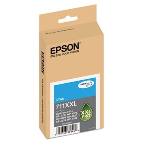 Epson 711XXL Cyan Extra High Capacity Ink Cartridge-0