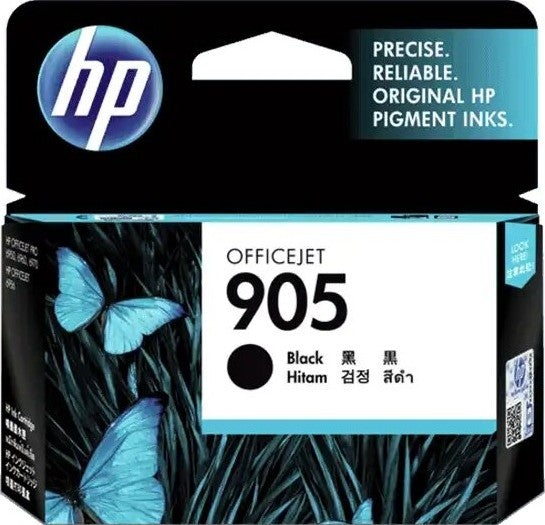 Original HP 905 (T6M01AA) Standard Yield Black Ink Cartridge-0