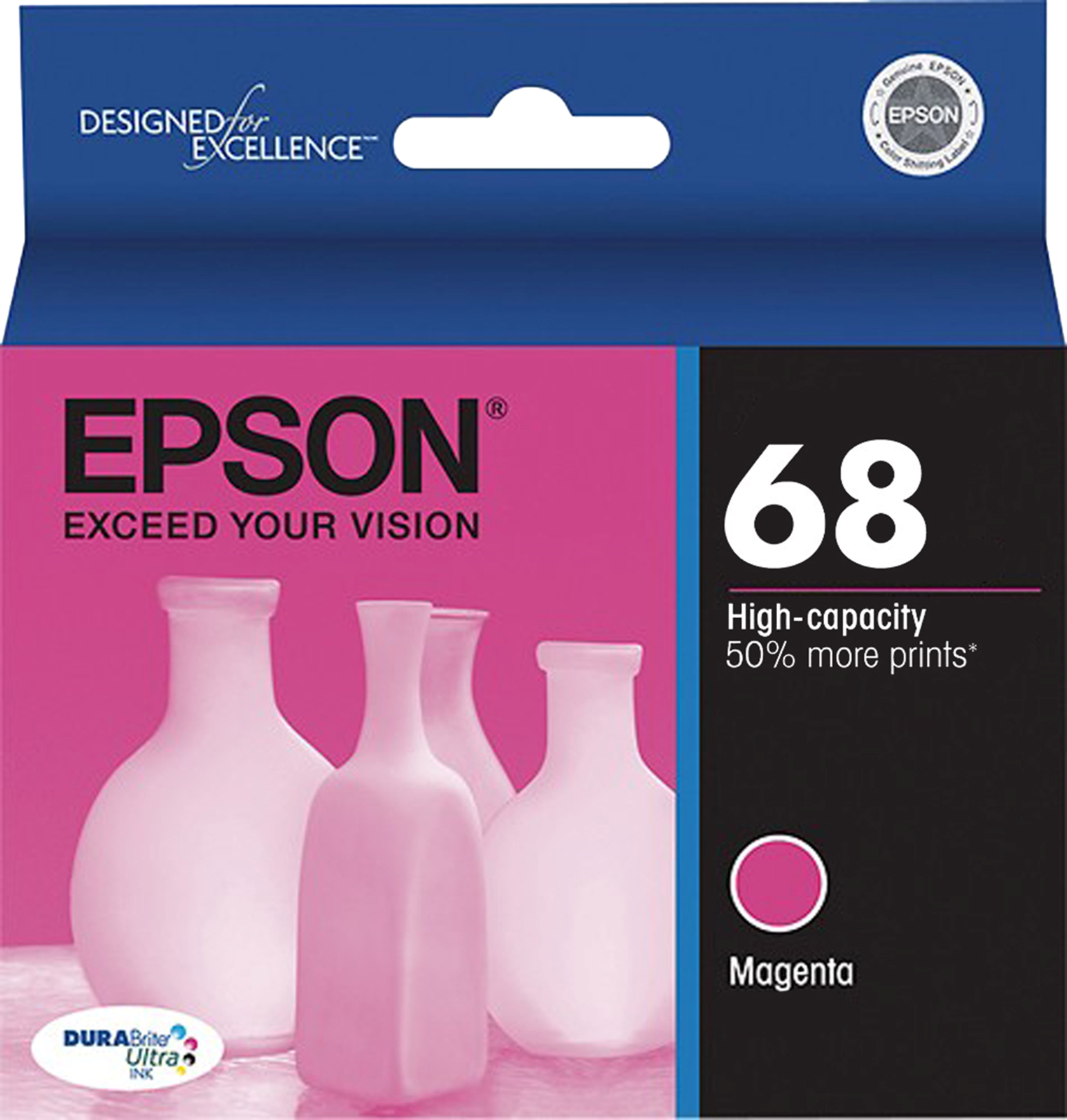 Original Epson 68 Magenta Ink Cartridge-0