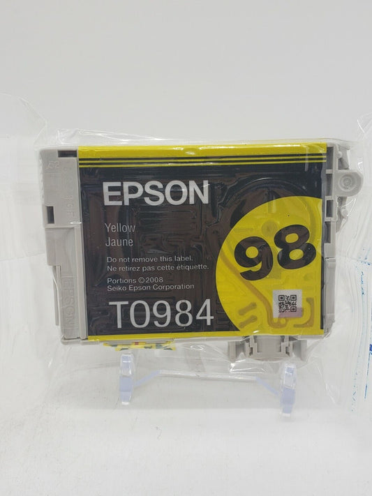 Original Epson 98 (T0984) Yellow Ink Cartridge-0