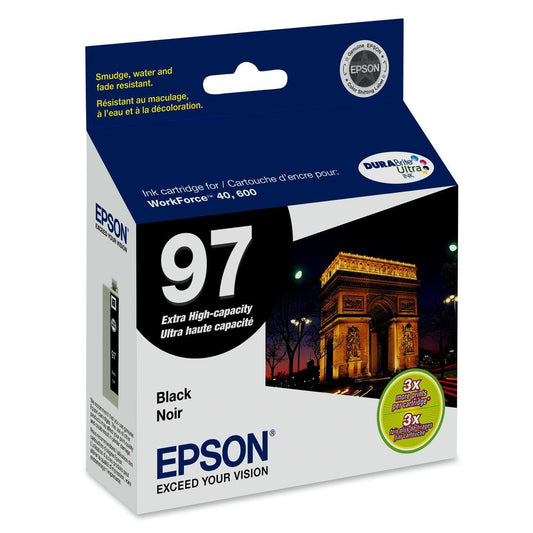 Epson 97 Extra High Yield Black Inkjet Cartridge, T097120-0