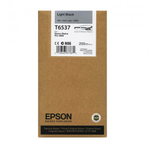 Epson T6537 light Black Ink Cartridge, T653700-0