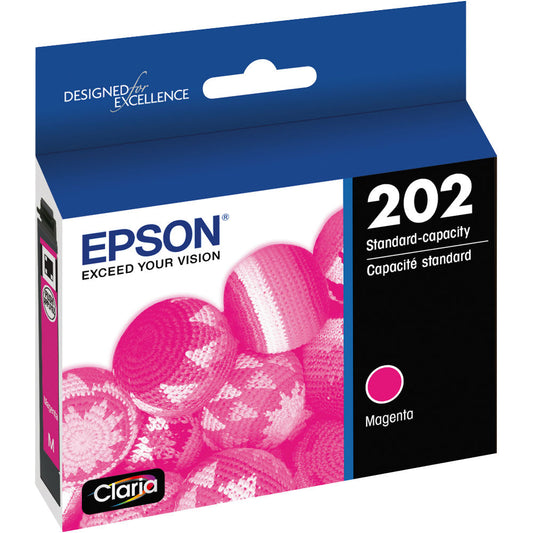 Epson 202 Standard Capacity Magenta Ink Cartridge-0