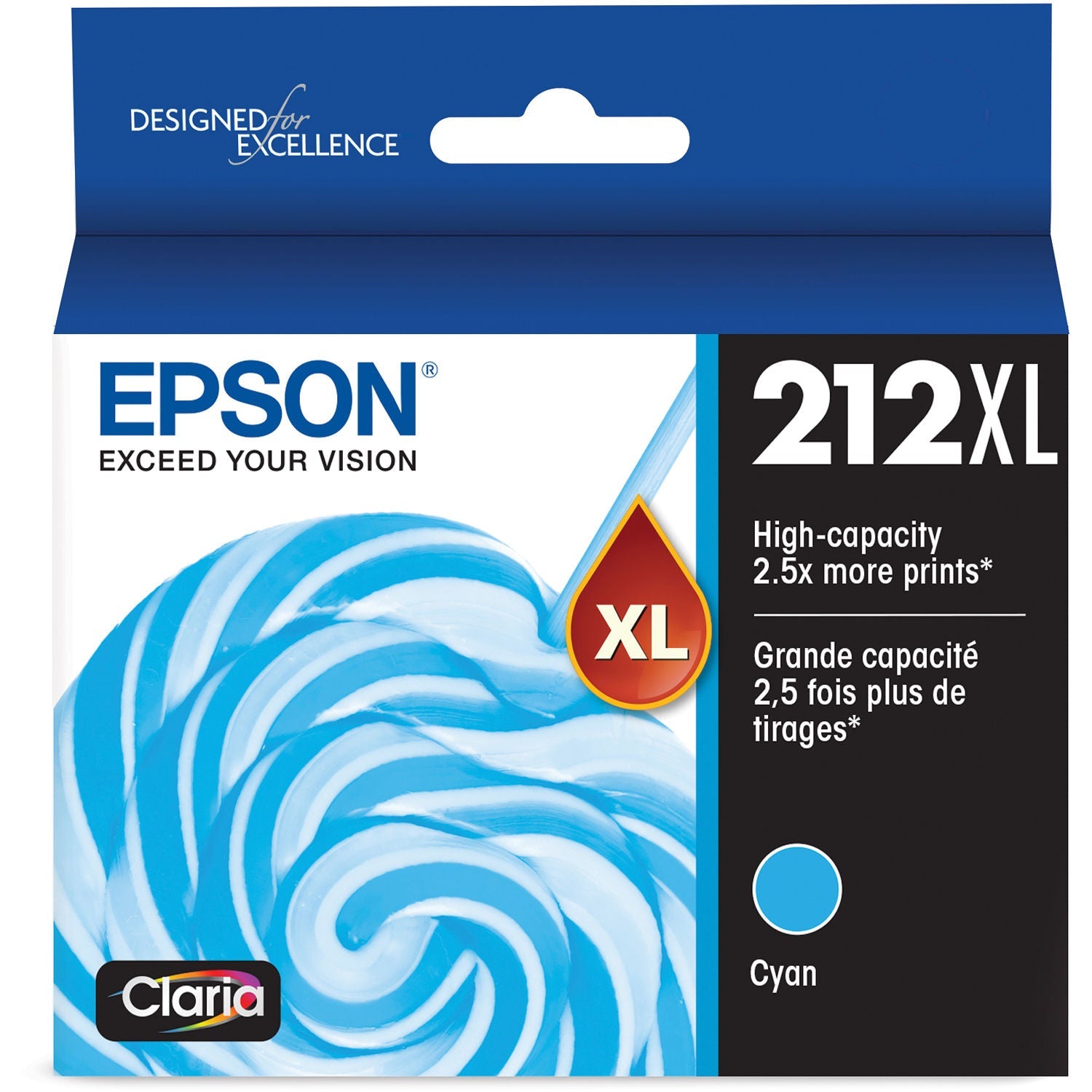 Epson 212XL High Capacity Ink Cartridge Cyan-0