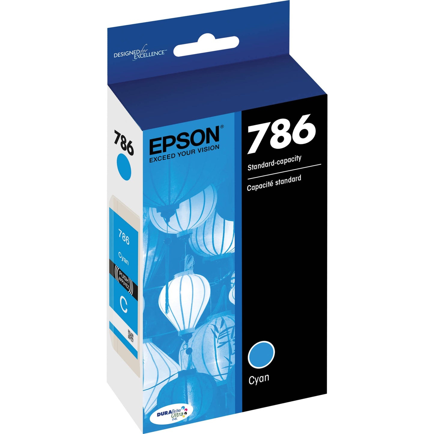 Original Epson 786 Standard Yield Cyan Ink Cartridge-0