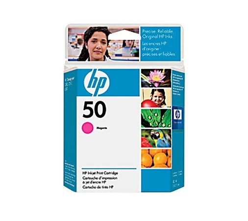 HP 50 51650M Magenta, OEM Ink Cartridge-0