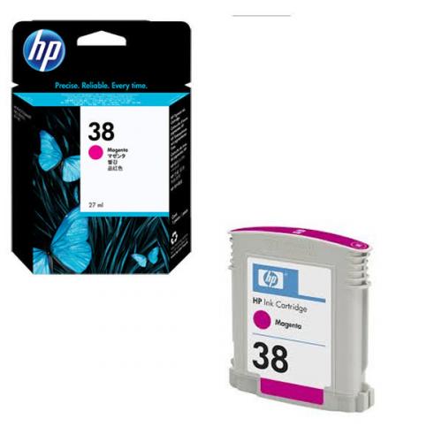 OEM HP 38 Magenta (C9416A) Ink Cartridge-0