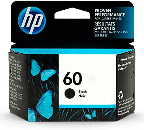 HP 60 (CC640WN) Black Ink Cartridge-0