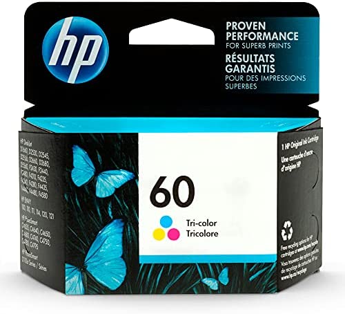 HP 60 (CC643WN) Color Ink Cartridge-0