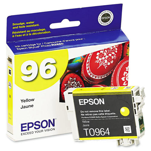 Original Epson 96 (T0964) Yellow Ink Cartridge-0