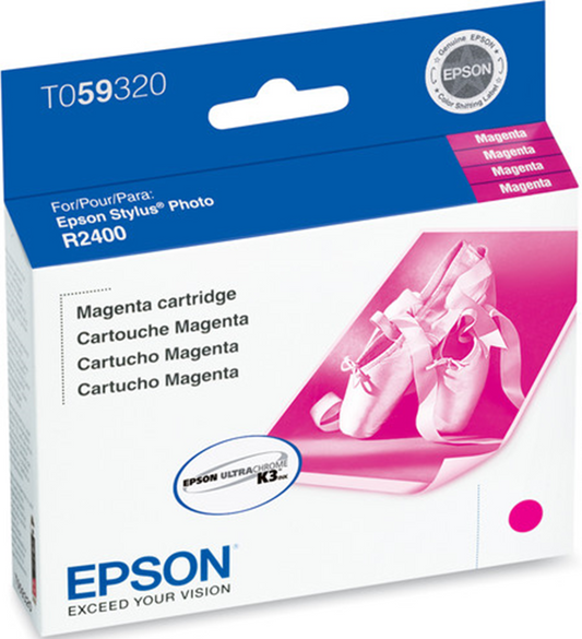 Original Epson 59 (T059320) Magenta Ink Cartridge-0