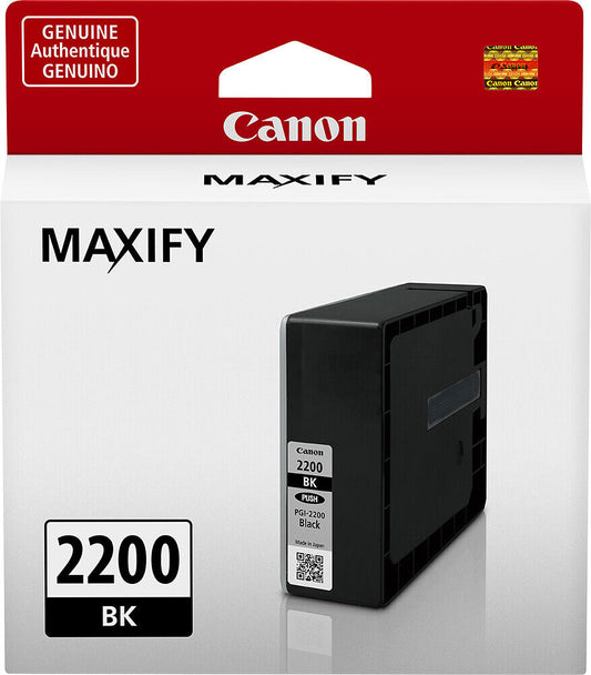 Original Canon PGI-2200 Black Ink Cartridge (9291B001)-0