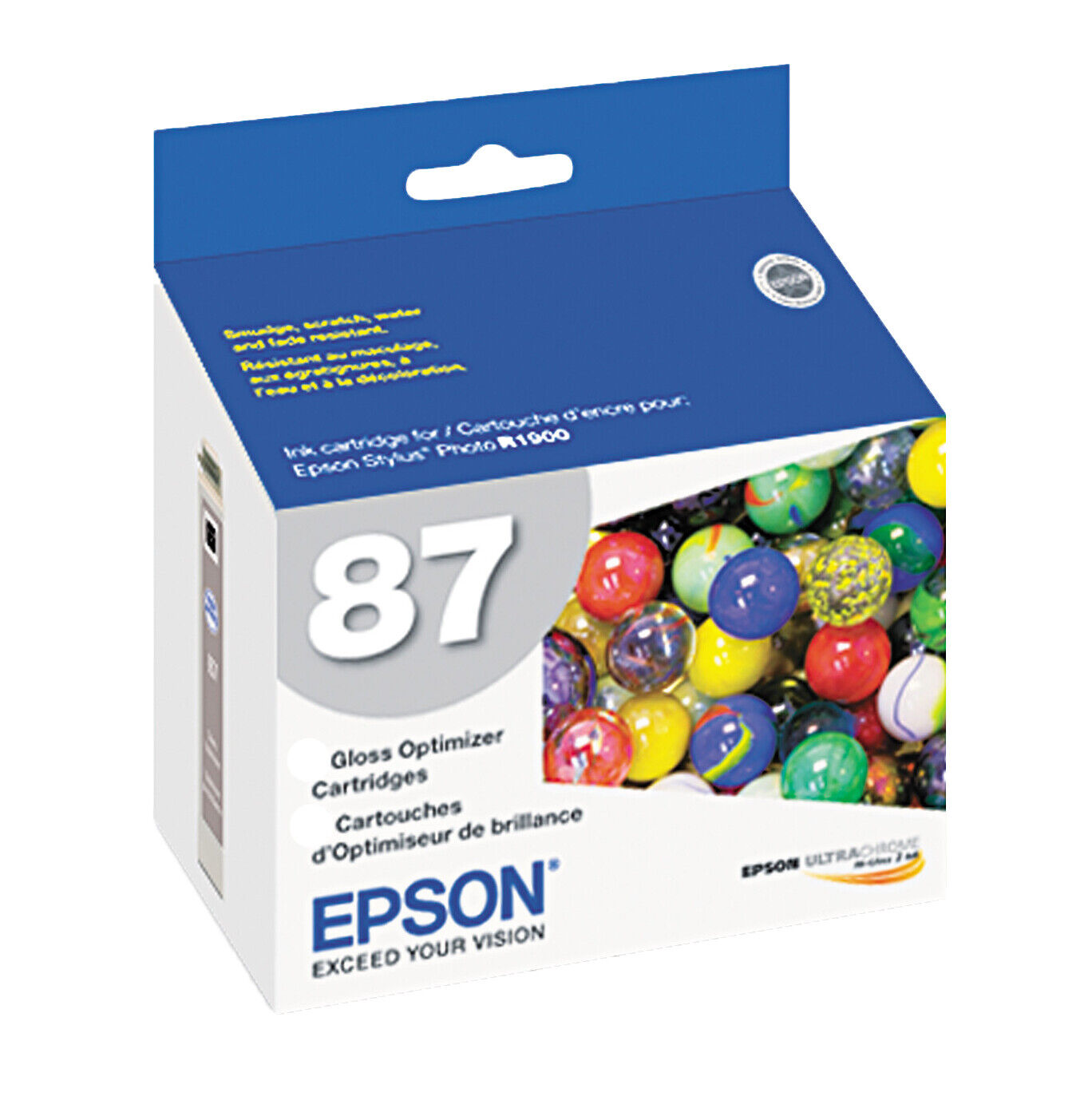 Original Epson 87 (T0870) Gloss Optimizer Ink Cartridge-0