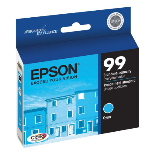 Original Epson 99 (T0992) Cyan Ink Cartridge-0