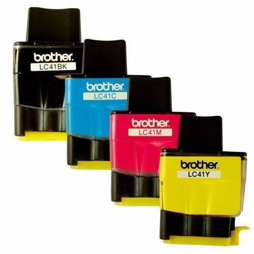 New Genuine Brother LC41 4PK Ink Cartridges-0