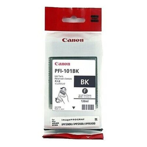 Original Canon PFI-101 130mL Black Ink Cartridge-0