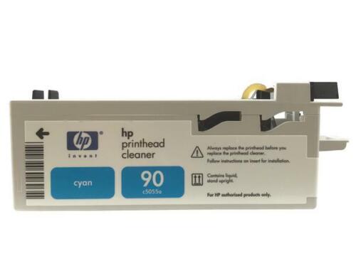 New HP 90 (C5055A) Cyan Printhead Cleaner-0