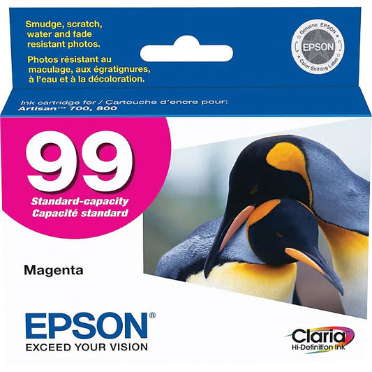 Original Epson 99 (T0993) Magenta Ink Cartridge-0