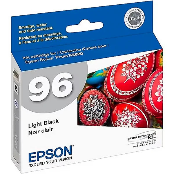 Original Epson 96 (T0967) Light Black Ink Cartridge-0