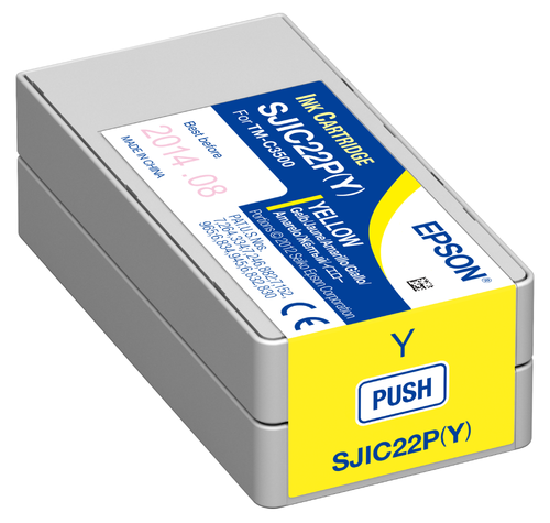 Epson SJIC22P Yellow Ink Cartridge-0