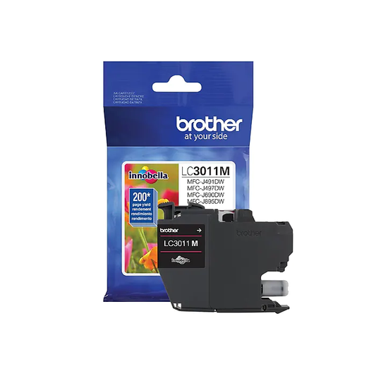 Original Brother LC3011 Magenta Ink Cartridge-0